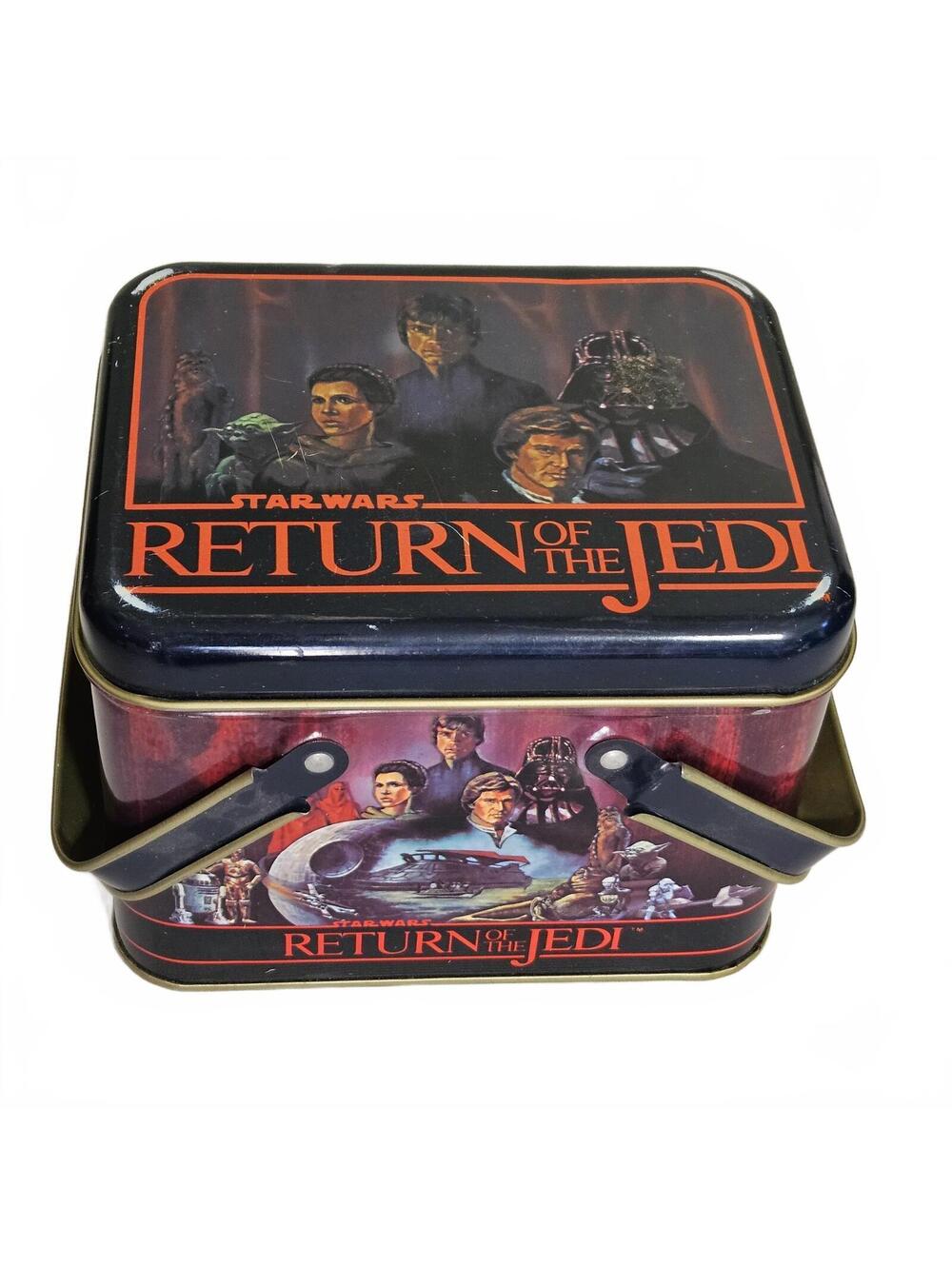 Star Wars Return of the Jedi Vintage Metal Box Collectible Tin
